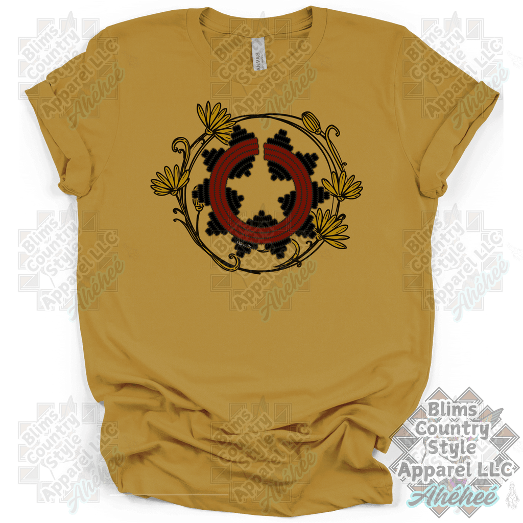 Floral Navajo Basket T-shirt