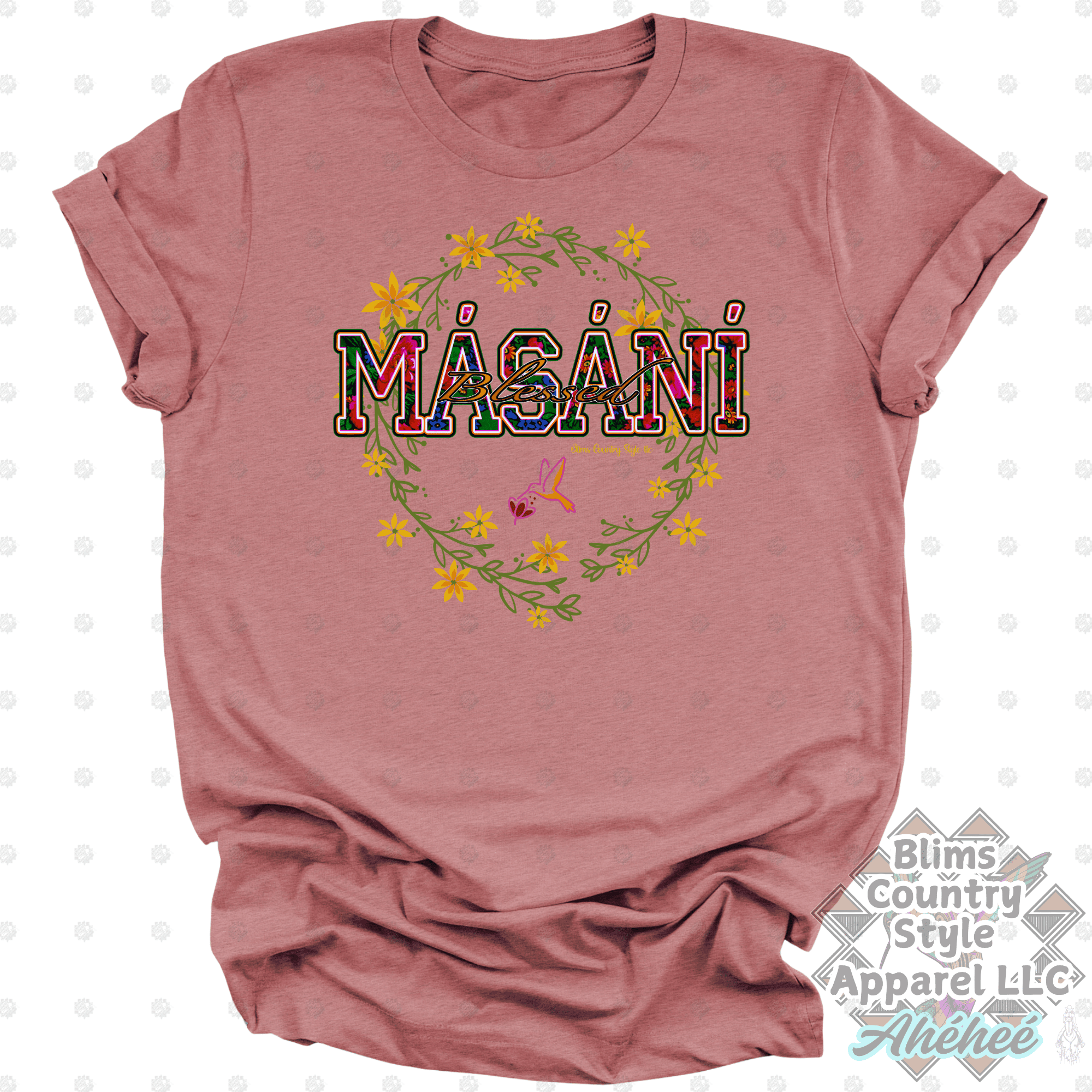 Blessed Másání Short Sleeve T-Shirt