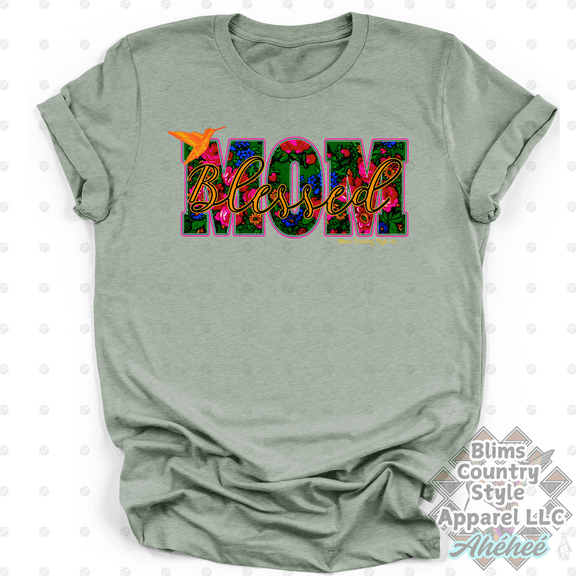 Blessed Mom Short Sleeve T-shirt