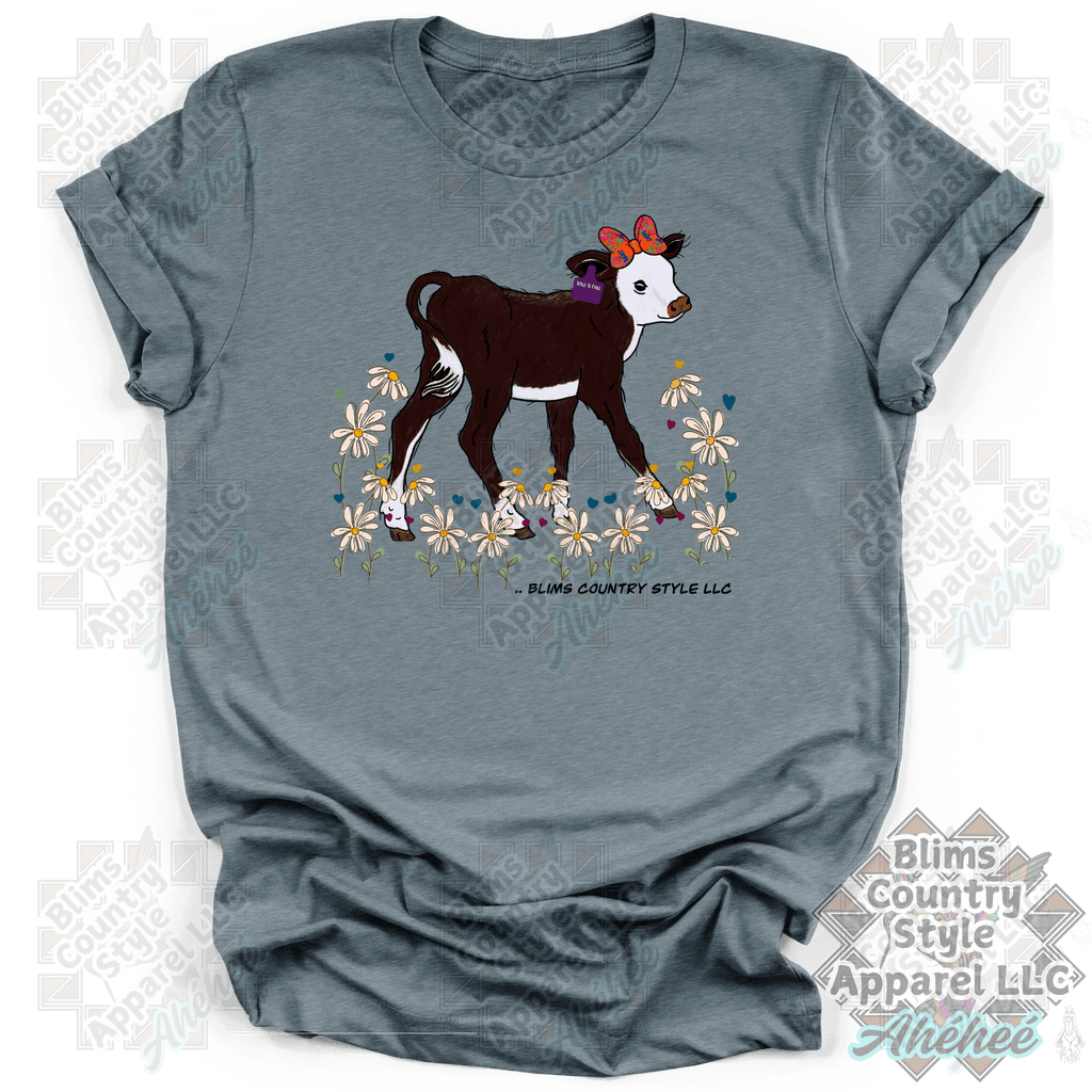 Wild And Free Baby Calf  T-shirt