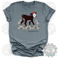 Wild And Free Baby Calf  T-shirt
